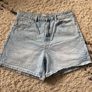 Zara Light Blue Jean Shorts